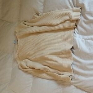 North Face Waffle Top